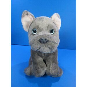 Living Nature French Bulldog Puppy Soft Toy Plush 8" Realistic